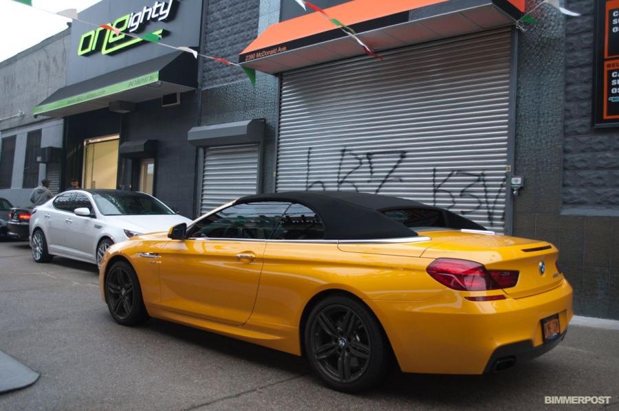  BMW 6-Series Convertible Atacama Yellow 2012 года  (фото 2 из 3)